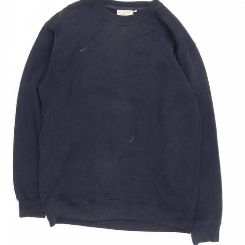 Zantos Men's Black Pullover Sweatshirt Size S