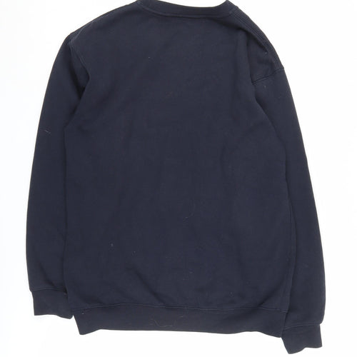 Zantos Men's Black Pullover Sweatshirt Size S