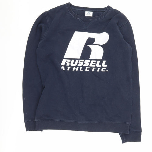 Russell Athletic Boys' Blue Pullover Sweatshirt 15-16 Years