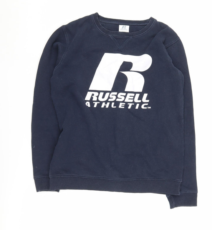 Russell Athletic Boys' Blue Pullover Sweatshirt 15-16 Years