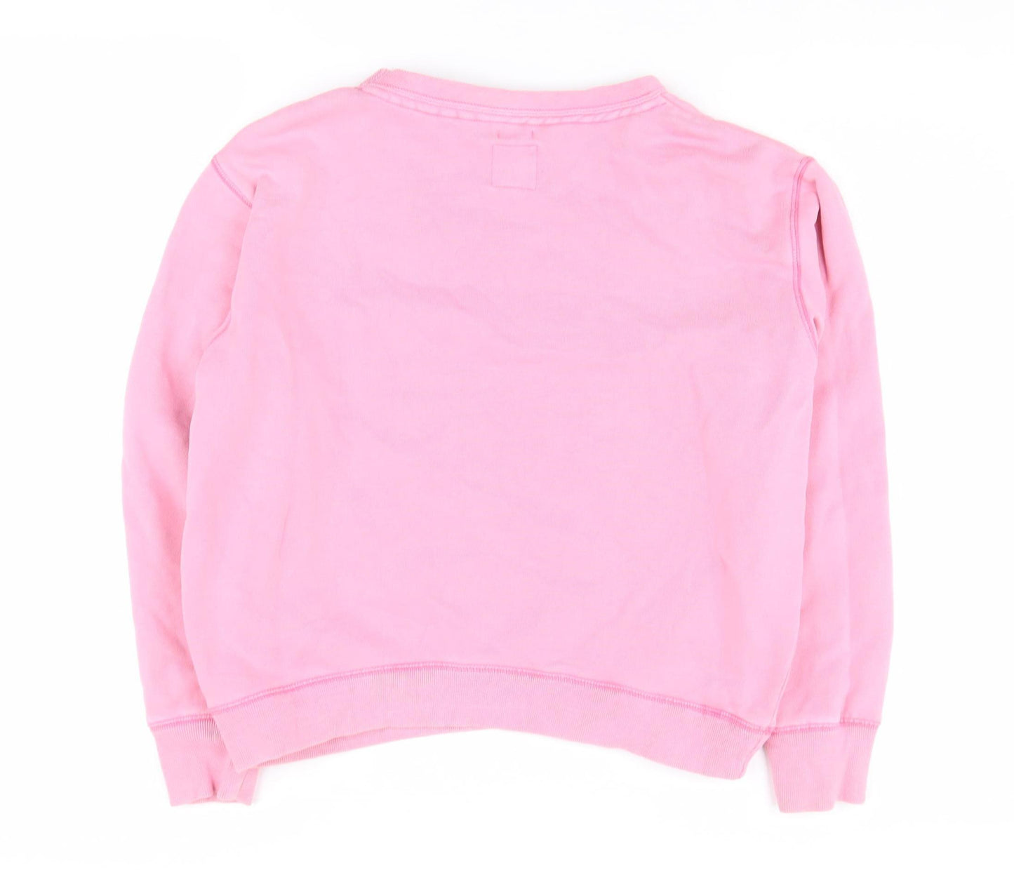 Jack Wills Women's Pink Crew Neck Sweatshirt Size 10