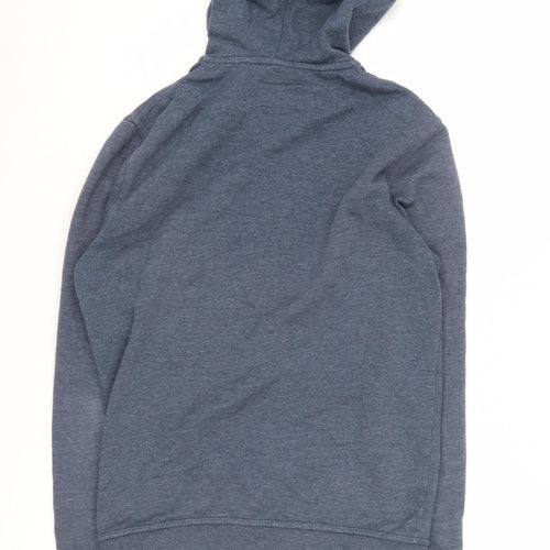 Criminal Men's Blue Full Zip Hoodie S