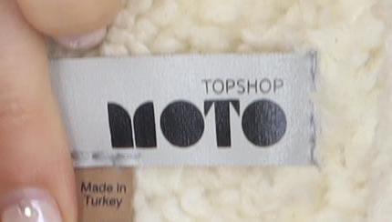 Topshop Women's Blue Denim Jacket, Size 8, Classic Style