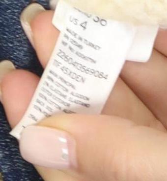 Topshop Women's Blue Denim Jacket, Size 8, Classic Style