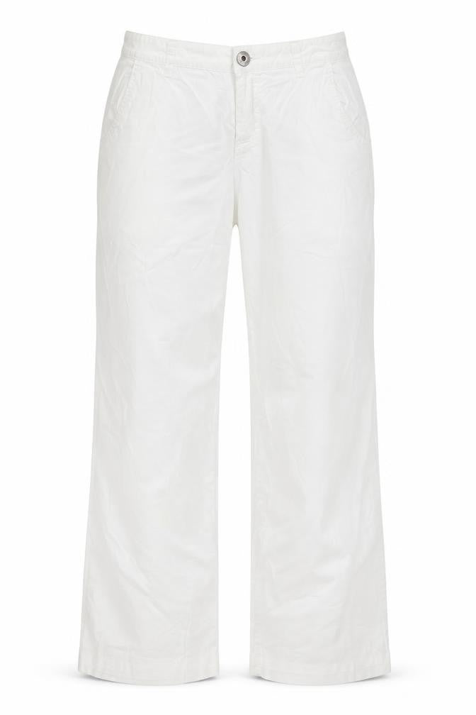Calvin Klein Women's White Casual Trousers W31 L34
