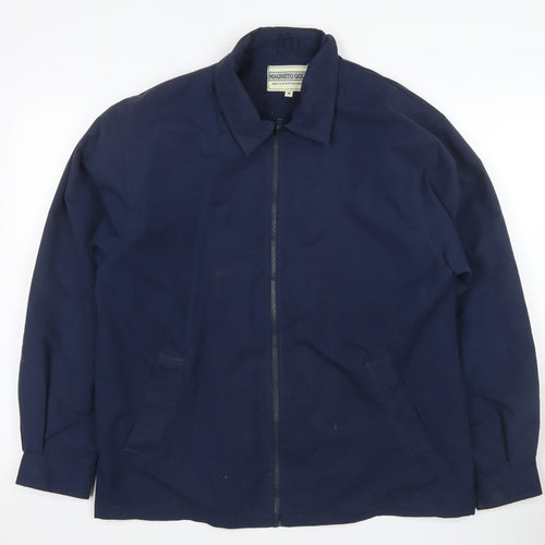 Magneto Golf Men's Blue Jacket M Regular Fit Casual