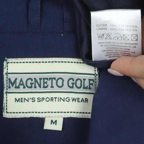 Magneto Golf Men's Blue Jacket M Regular Fit Casual
