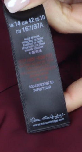 Anna Sui Women's Red Puffer Jacket Size 14