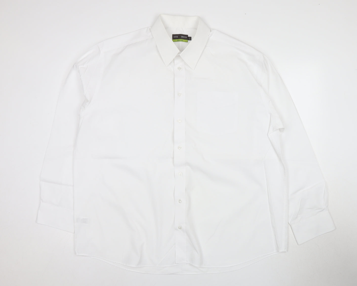 Marks and Spencer Men's White Dress Shirt 17