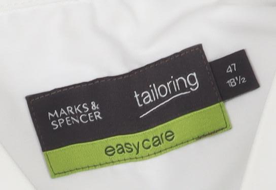 Marks and Spencer Men's White Dress Shirt 17