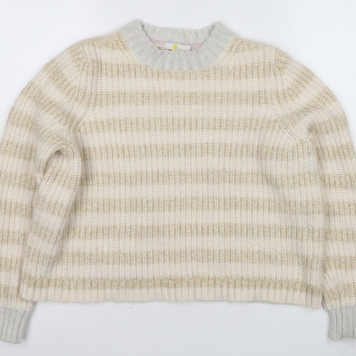 Bodhi Women's Multicoloured Striped Pullover Jumper M