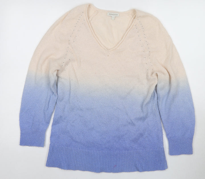 Monsoon Women's Multicoloured Knit Jumper, Size S