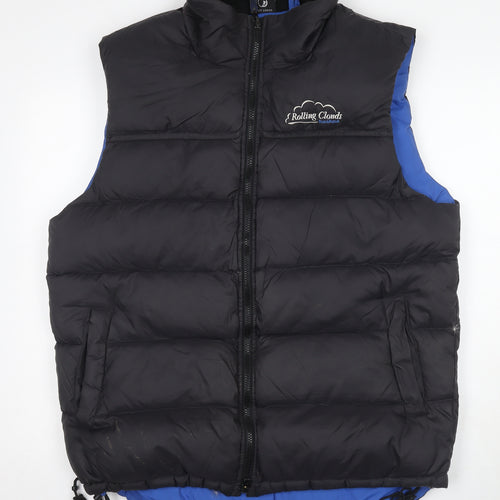 Field & Trek Men's Black Puffer Waistcoat L