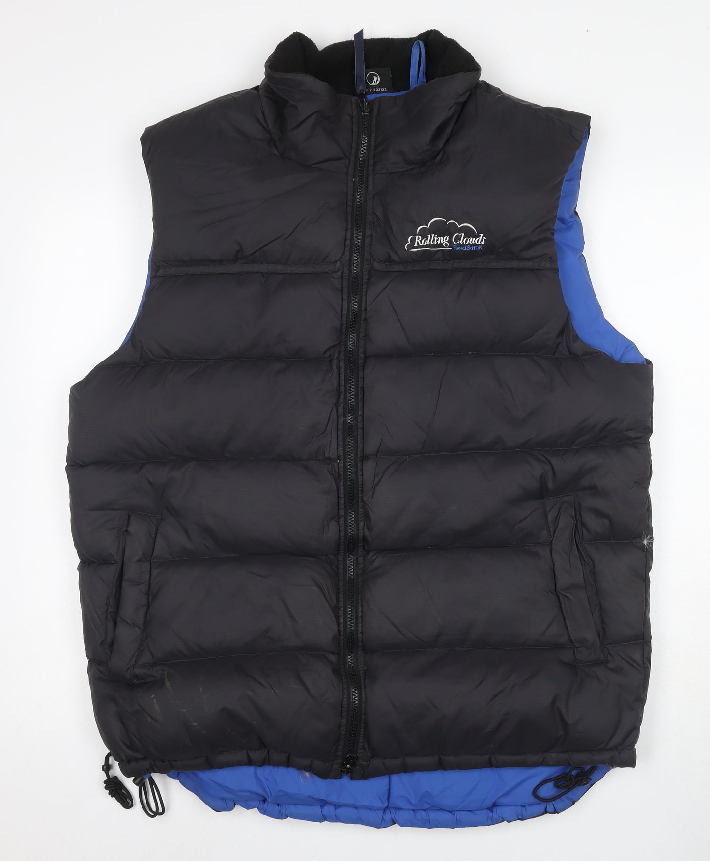 Field & Trek Men's Black Puffer Waistcoat L