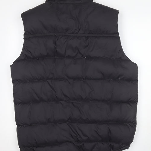 Field & Trek Men's Black Puffer Waistcoat L
