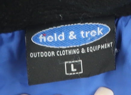 Field & Trek Men's Black Puffer Waistcoat L