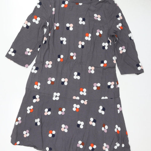 White Stuff Women's Multicoloured Shift Dress Size 12