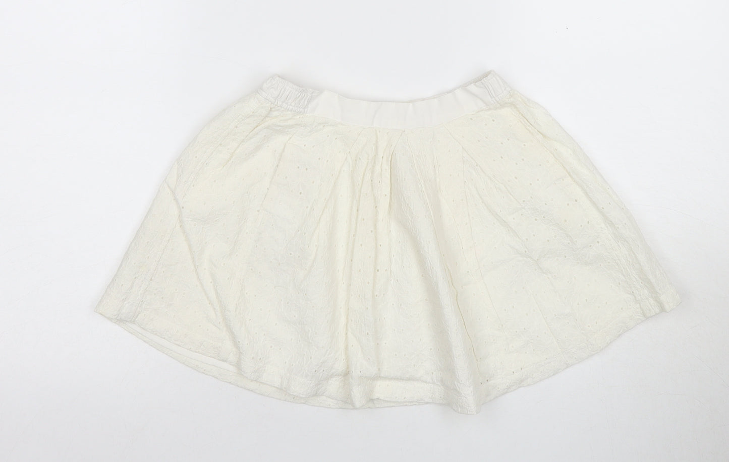 Jigsaw Junior Girls Ivory A-Line Skirt 8-9 Years