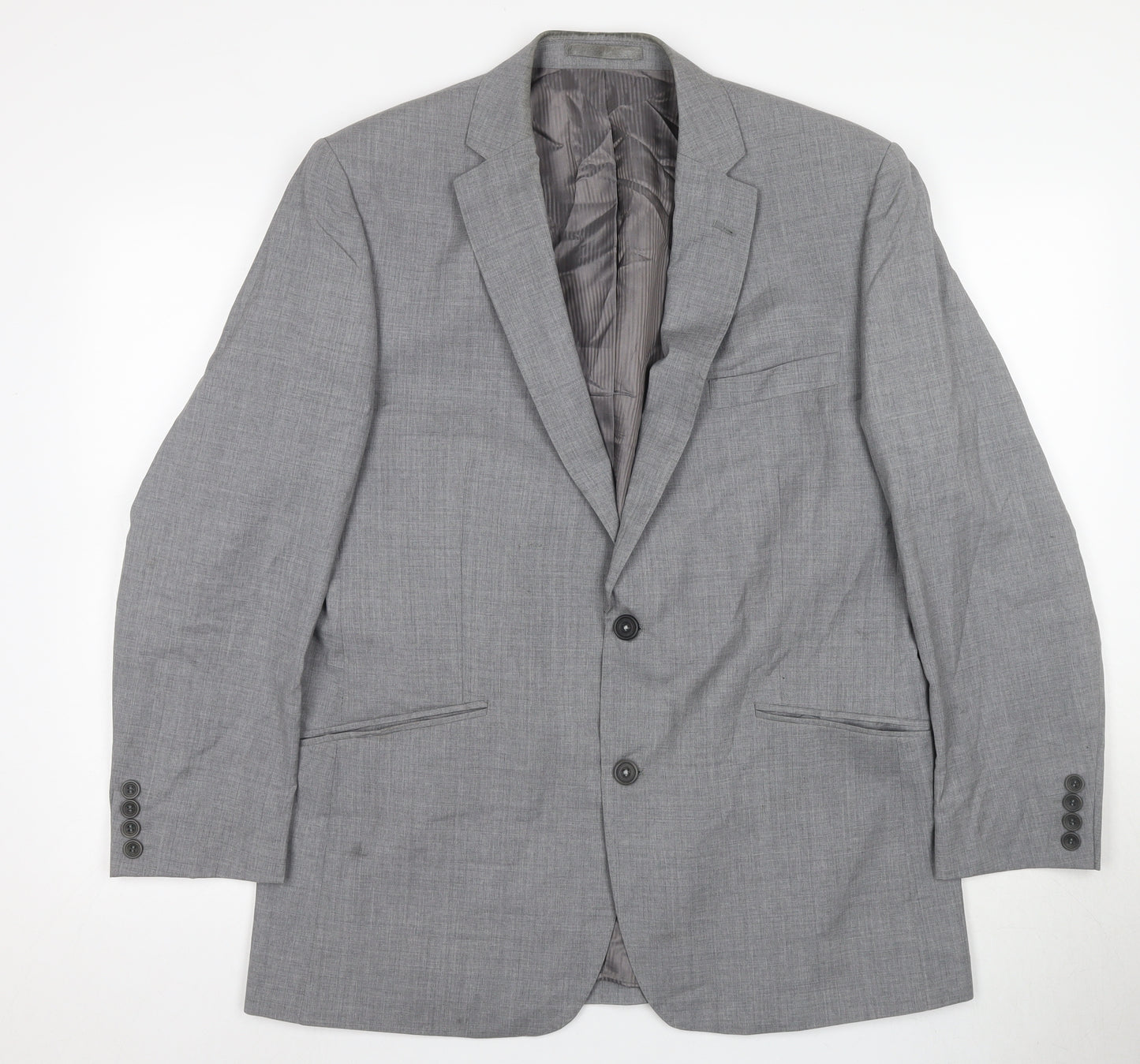 Jasper Conran Men's Grey Blazer 42 Regular Business Formal