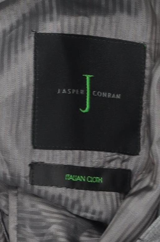 Jasper Conran Men's Grey Blazer 42 Regular Business Formal