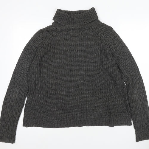 Jacqueline de Yong Grey Women's Pullover Jumper M