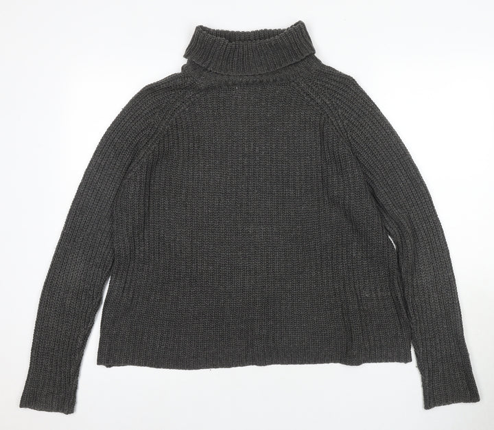 Jacqueline de Yong Grey Women's Pullover Jumper M