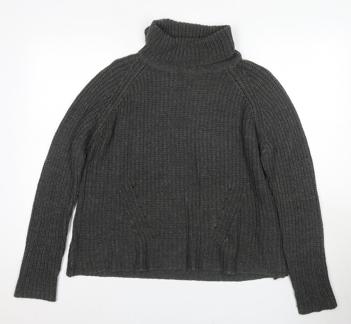 Jacqueline de Yong Grey Women's Pullover Jumper M