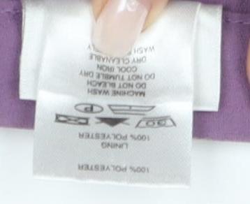 Eastex Women's Purple Trousers, Size 14, Regular Fit