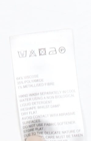 Whistles Women's Blue Shift Dress Size 14 - Casual Elegance