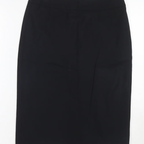 Hugo Boss Women's Black Pencil Skirt Size 6 Midi