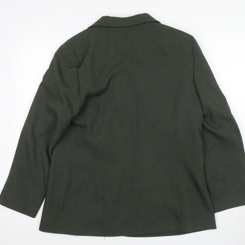 Eastex Womens Green Classic Blazer UK 12 Workwear