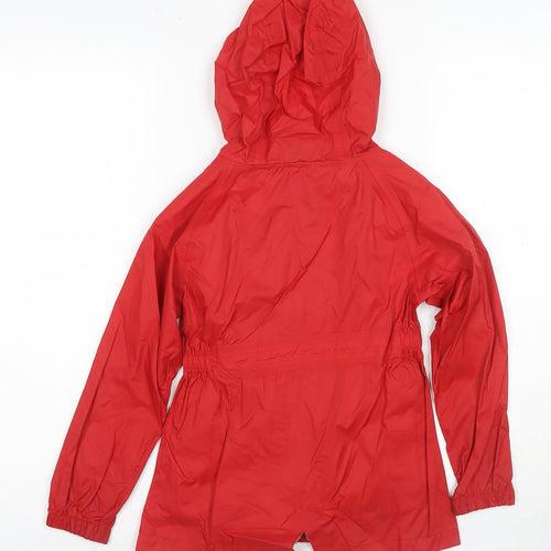 Peter Storm Girls Red Waterproof Rain Coat 5 Years