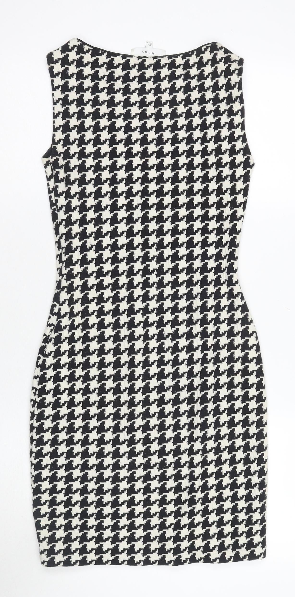 Reiss Women's Black Sheath Dress Size 6