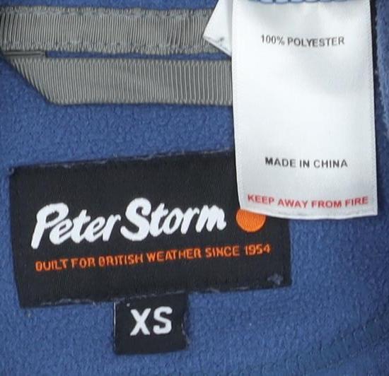 Peter Storm Men's Blue XS Fleece Pullover Sweatshirt