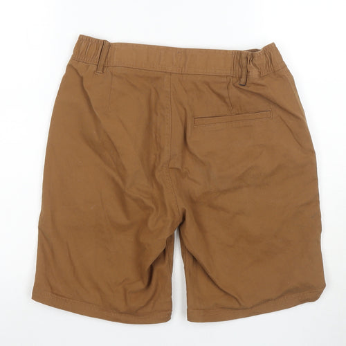Joules Men's Brown Chino Shorts Size 32 Elastic Waist
