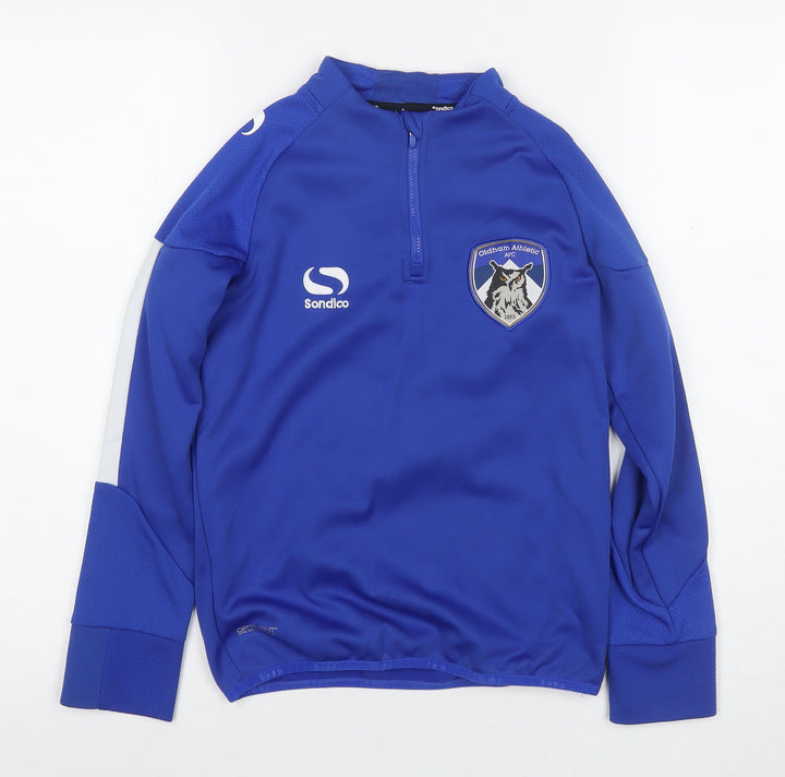Sondico Boys Blue Pullover Hoodie Size 9-10Y