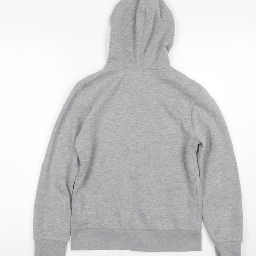 Converse Boys Grey Full Zip Hoodie, Size 10-12 Years