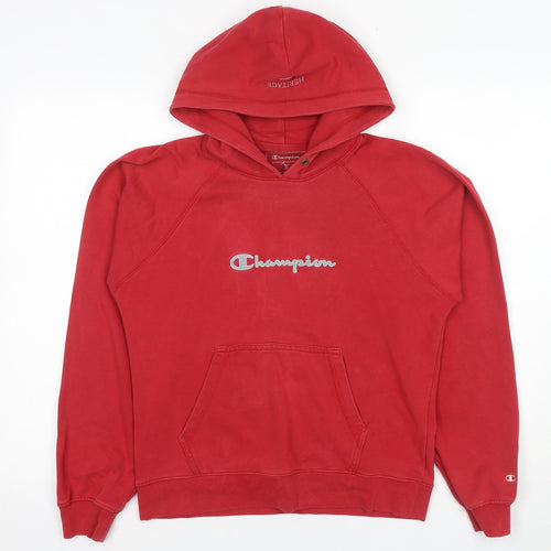 Champion Unisex Red Small Pullover Hoodie