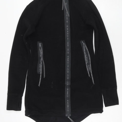 Bench Women's Black XS Fleece Jacket, Full Zip Casual