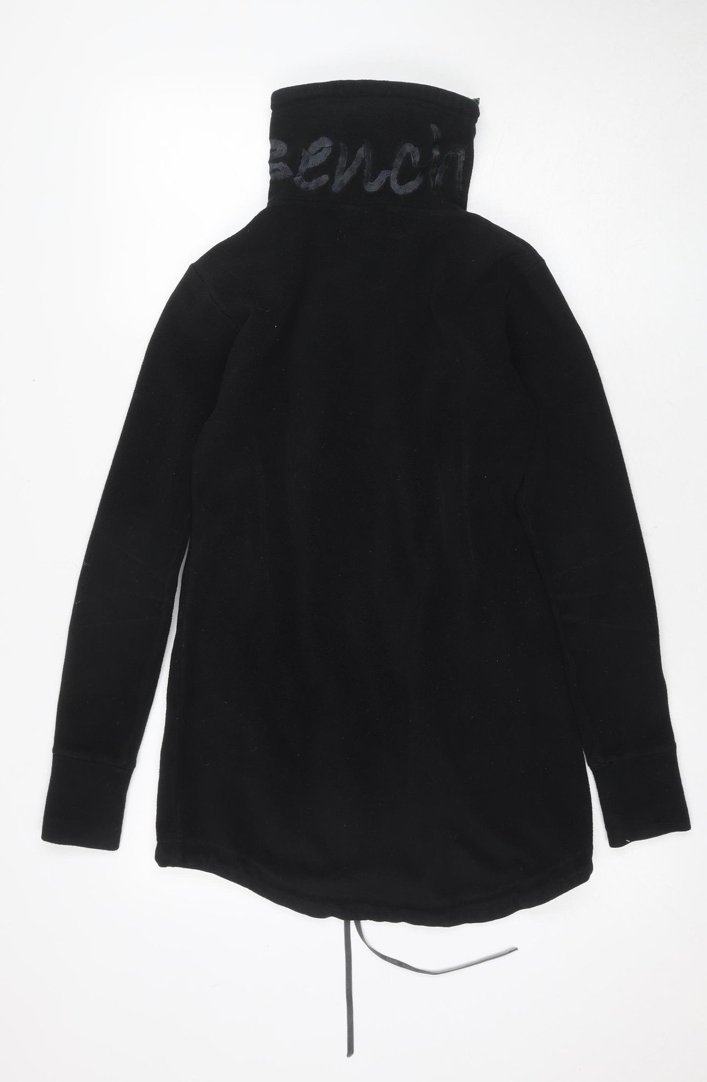 Bench Women's Black XS Fleece Jacket, Full Zip Casual