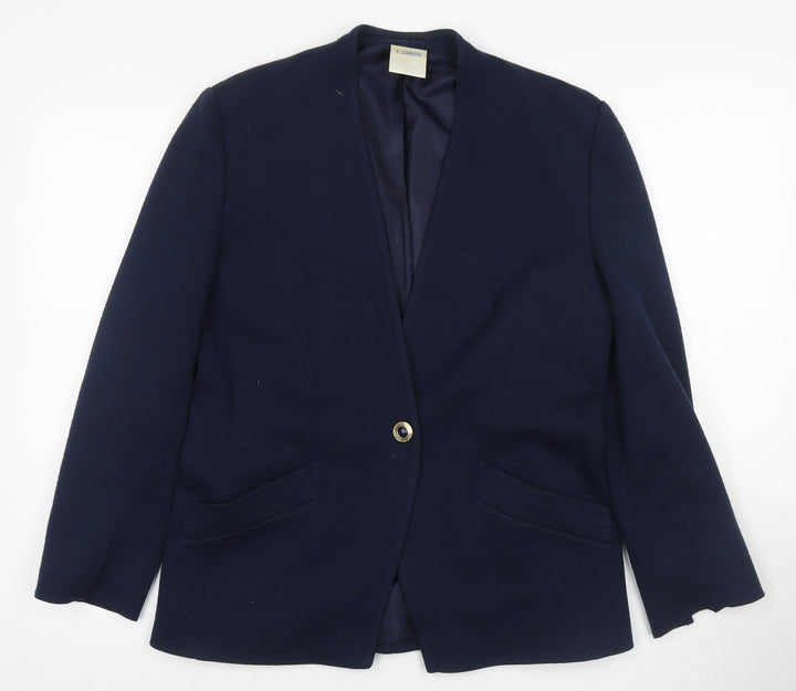 Eastex Women's Blue Blazer, Size 16, Classic Workwear