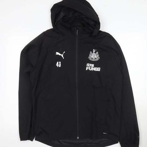 Puma Men's Black M Rain Coat Jacket