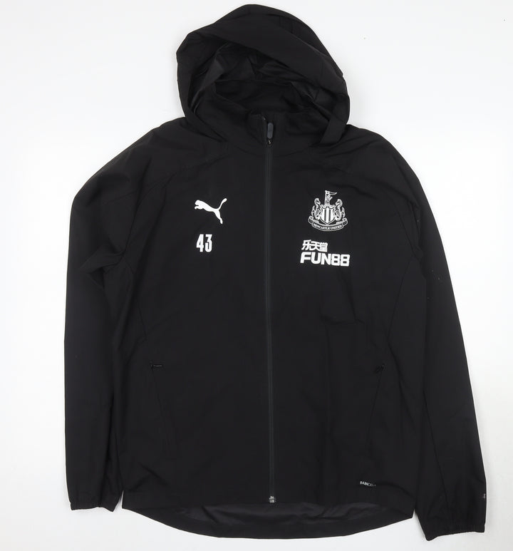 Puma Men's Black M Rain Coat Jacket