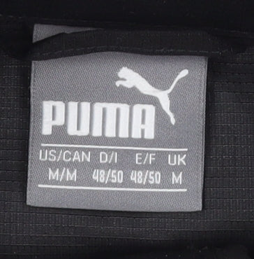 Puma Men's Black M Rain Coat Jacket