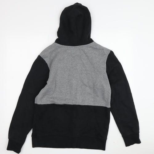 Jordan Boys' Grey & Black Pullover Hoodie - 12-13 Years