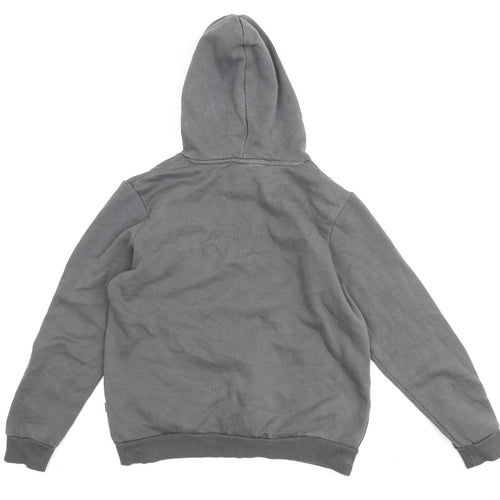 Puma Unisex Grey Pullover Hoodie M