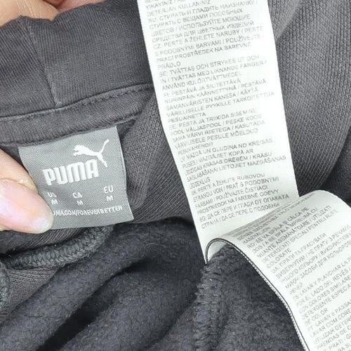 Puma Unisex Grey Pullover Hoodie M
