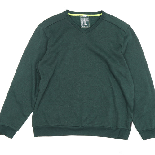 Quechua Men's XL Green Pullover Sweatshirt