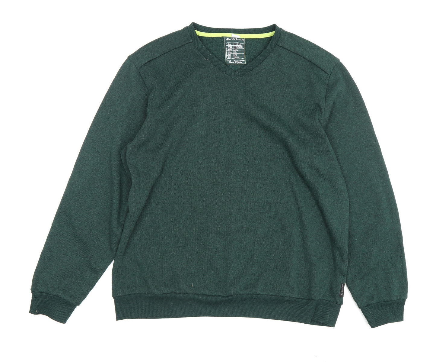 Quechua Men's XL Green Pullover Sweatshirt