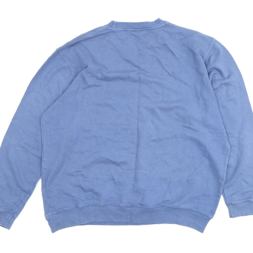 Cotton Traders Blue XL Men's Pullover Sweatshirt